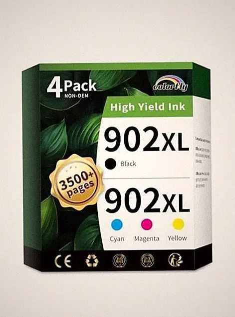colorfly 902XL Compatible Ink Cartridges Replacement for 902XL Ink Cartridges
