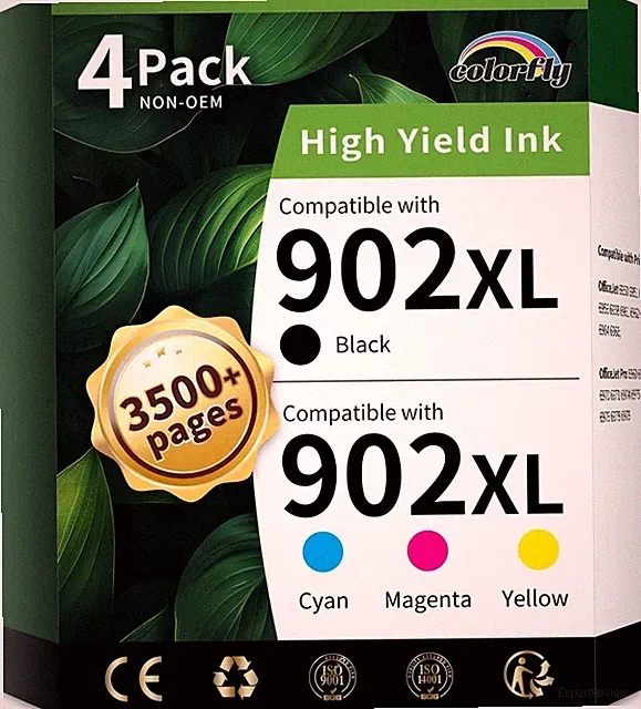 colorfly Compatible 902XL Ink Cartridges Replacement for 902 XL Ink Cartridges